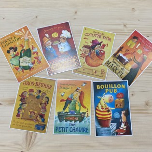 Carte "Bouillon Pub" - Amandine Piu 2