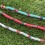 Bracelet surfeur Heishi rose
