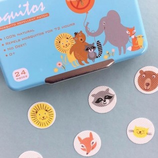24 patches anti-moustiques Animaux - Squitos