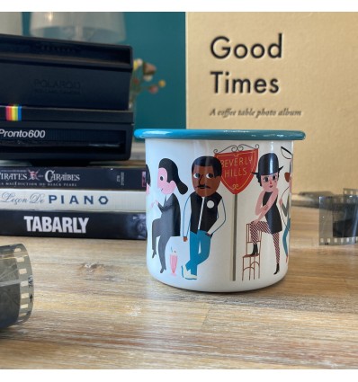 Mug émaillé Movie Lover Ingela Arrhenius - Omm Design
