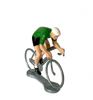 Figurine cycliste Sprinteur Maillot Vert - Bernard & Eddy