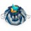 Grand sac de rangement extérieur RAYE VERT - Play & Go