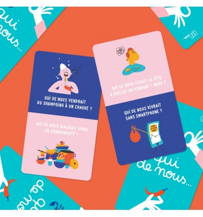 Jeu Qui de nous - Minus Editions