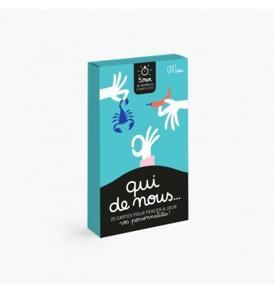 Jeu Qui de nous - Minus Editions