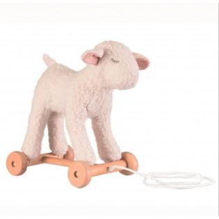 Jouet à tirer Agneau Mary - Egmont Toys