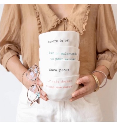 Bol en céramique "Crotte de nez"