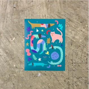 Sticker réfléchissant Animaux - Rainette 2