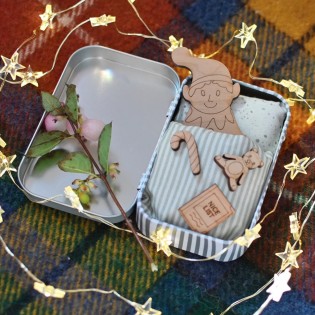 Petit elfe personnalisé à chouchouter - Cotton Twist
