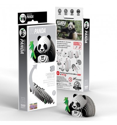 Eugy puzzle Panda 3D en carton