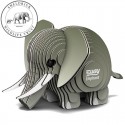 Eugy puzzle Eléphant 3D en carton