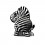Eugy puzzle Zèbre 3D en carton