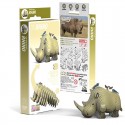 Eugy puzzle Rhinocéros 3D en carton