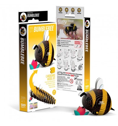 Eugy puzzle Bourdon 3D en carton