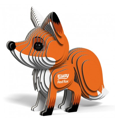 Eugy puzzle Renard 3D en carton