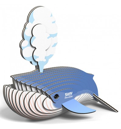 Eugy puzzle Baleine 3D en carton