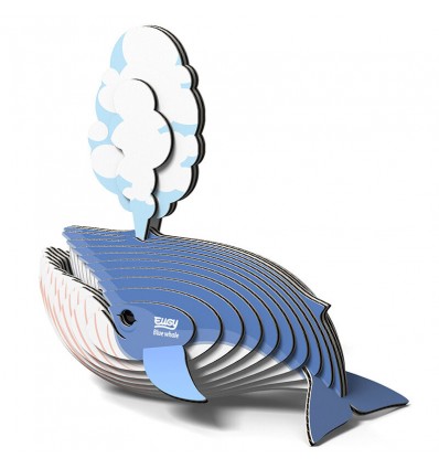 Eugy puzzle Baleine 3D en carton