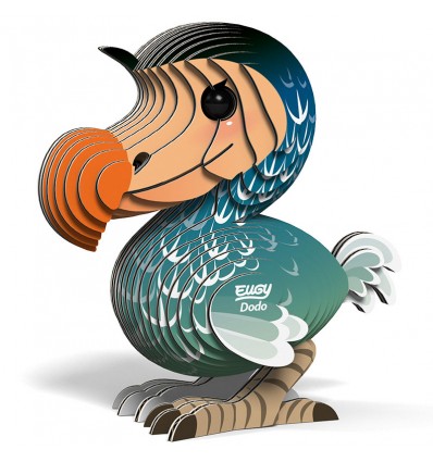 Eugy puzzle Dodo 3D en carton