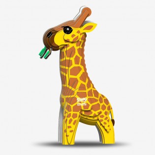 Eugy puzzle Girafe 3D en carton 2