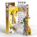 Eugy puzzle Girafe 3D en carton