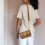Sac Harold croco caramel - Barnabé aime le café