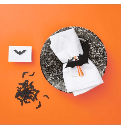 Autocollants déco chauve-souris en bois - Rico Design