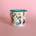 Mug émaillé Vélo Ingela Arrhenius - Omm Design