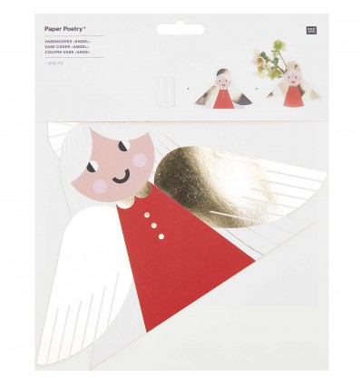 Couvre-vase en papier Ange - Rico Design