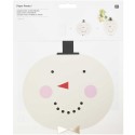 Couvre-vase en papier Bonhomme de neige - Rico Design