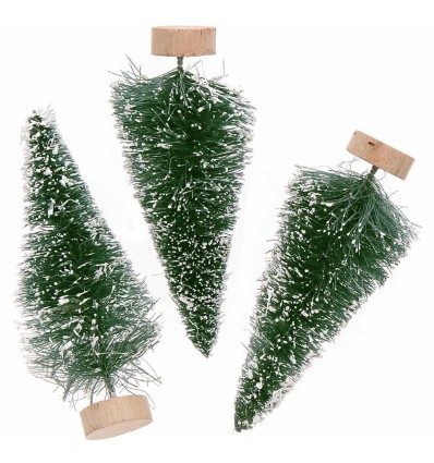 Set de 3 mini sapins  - Rico Design