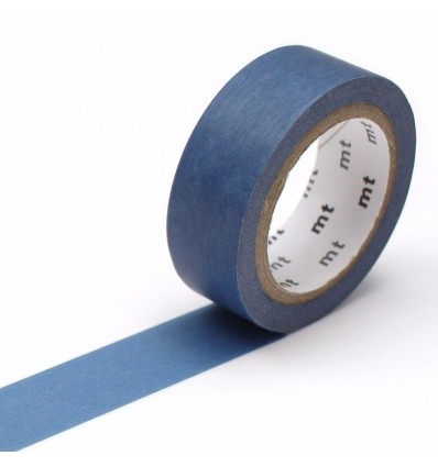 Masking tape uni Smoky Blue