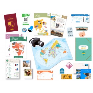 Coffret "Si je partais en vacances" - Amulette 2