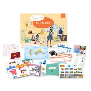 Coffret "Si je partais en vacances" - Amulette