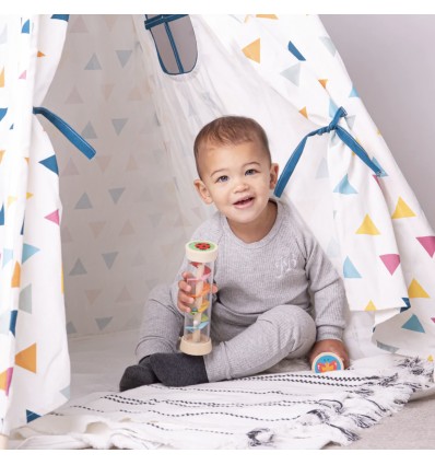 Bâton de pluie en bois Jardin - Bigjigs