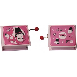 Manivelle musicale "La Panthère Rose" - Protocol