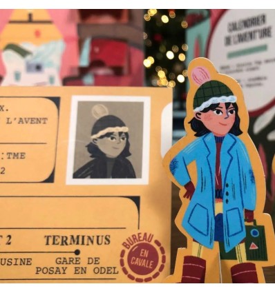 Calendrier de L'avent'ure "TRAIN" - En Cavale