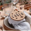 Boule personnalisée en bois brut - Vintiun