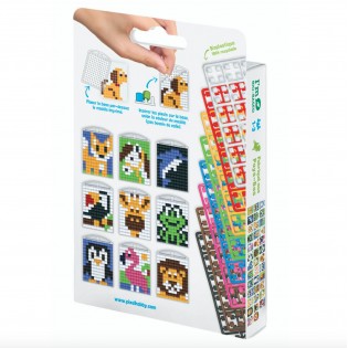 Set de 3 Porte-clés animaux - Pixelhobby 2