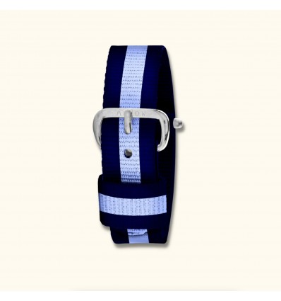 Bracelet de montre Rayé Bleu (taille adulte) - Millow