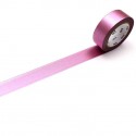 Masking tape uni métallisé rose