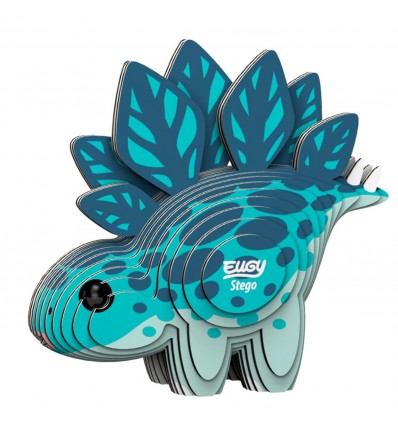 Eugy puzzle Stégosaure 3D en carton