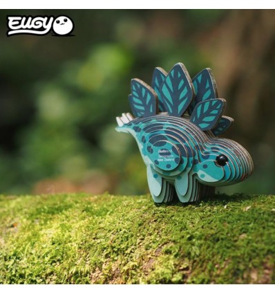 Eugy puzzle Stégosaure 3D en carton