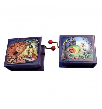 Manivelle musicale "La Belle et la Bête" - Protocol