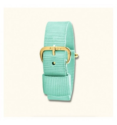 Bracelet de montre Vert d'Eau (taille adulte) -...
