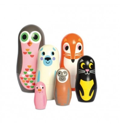 Matryoshka animaux 2 Ingela Arrhenius