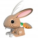 Eugy puzzle Lapin 3D en carton