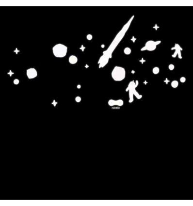 Sticker réfléchissant Espace - Rainette