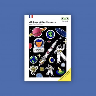Sticker réfléchissant Espace - Rainette