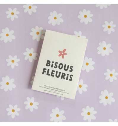 Graines à planter "Bisous fleuris" - La Fabrique à Sachets