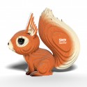 Eugy puzzle Ecureuil 3D en carton