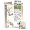 Eugy puzzle Mouton 3D en carton